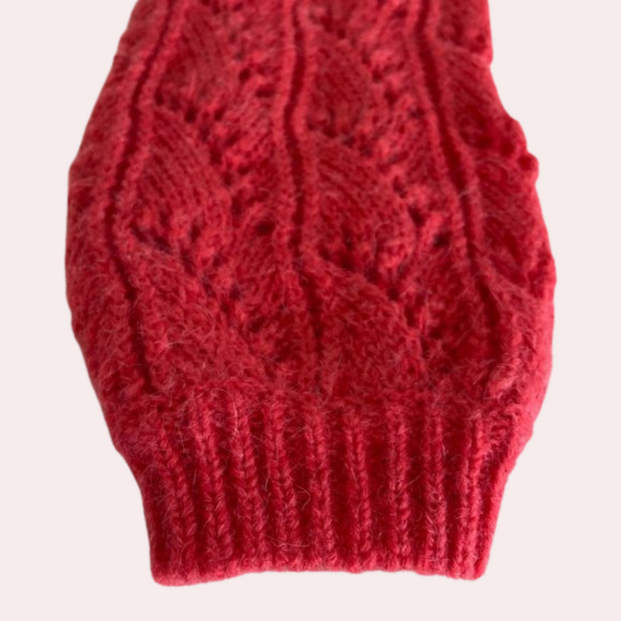 Lång Kofta Dam Avslappnad Design Högkvalitativ Akryl-2