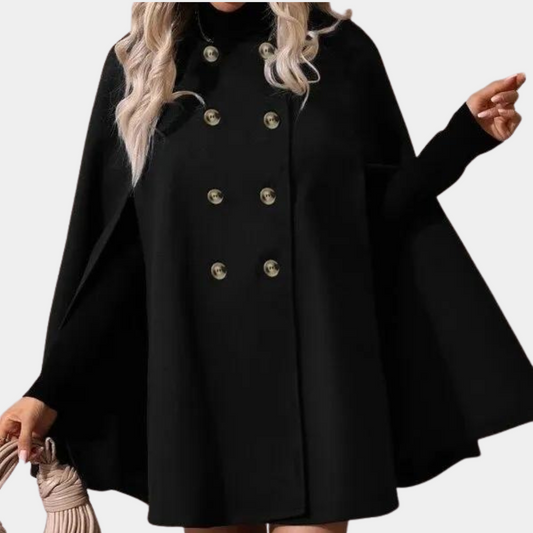 Kvinno Trenchrock Klassisk Bomull Polyester Vattenavvisande-1