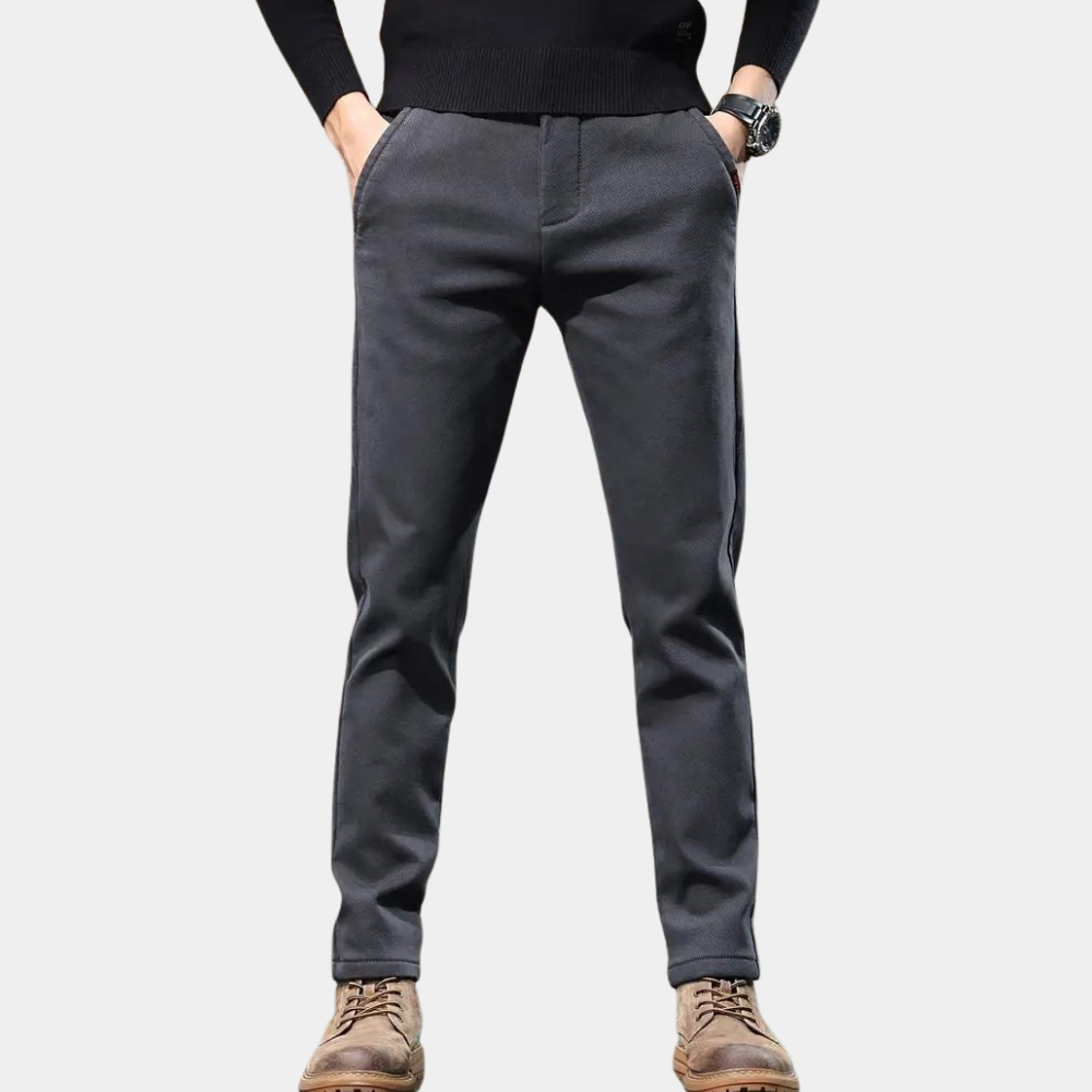 Variant image for Herrbyxor Slim Fit Högkvalitativ Polyester och Bomull-11