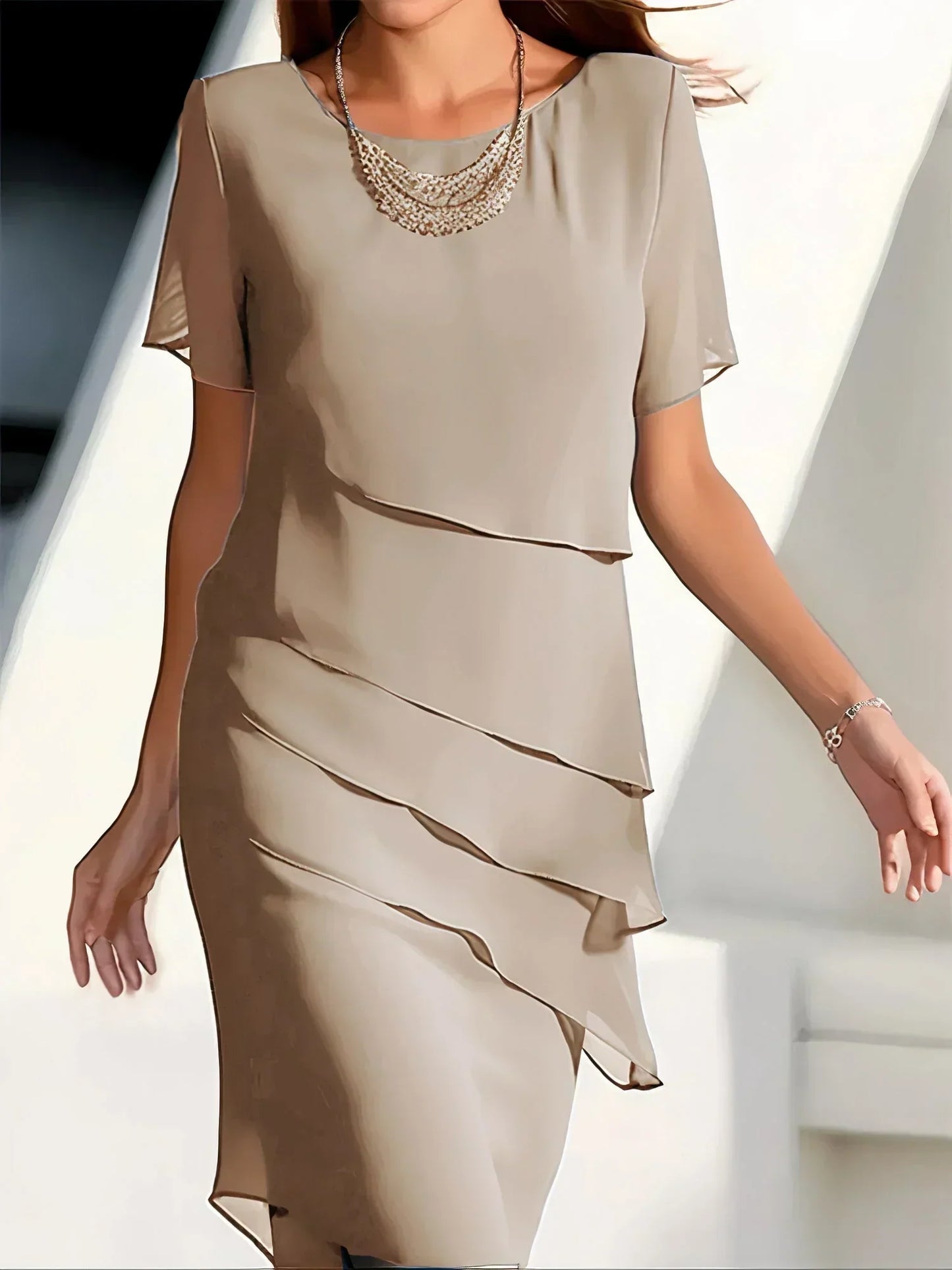 Variant image for Dam Cocktailklänning Tidlös Design Högkvalitativt Material-19
