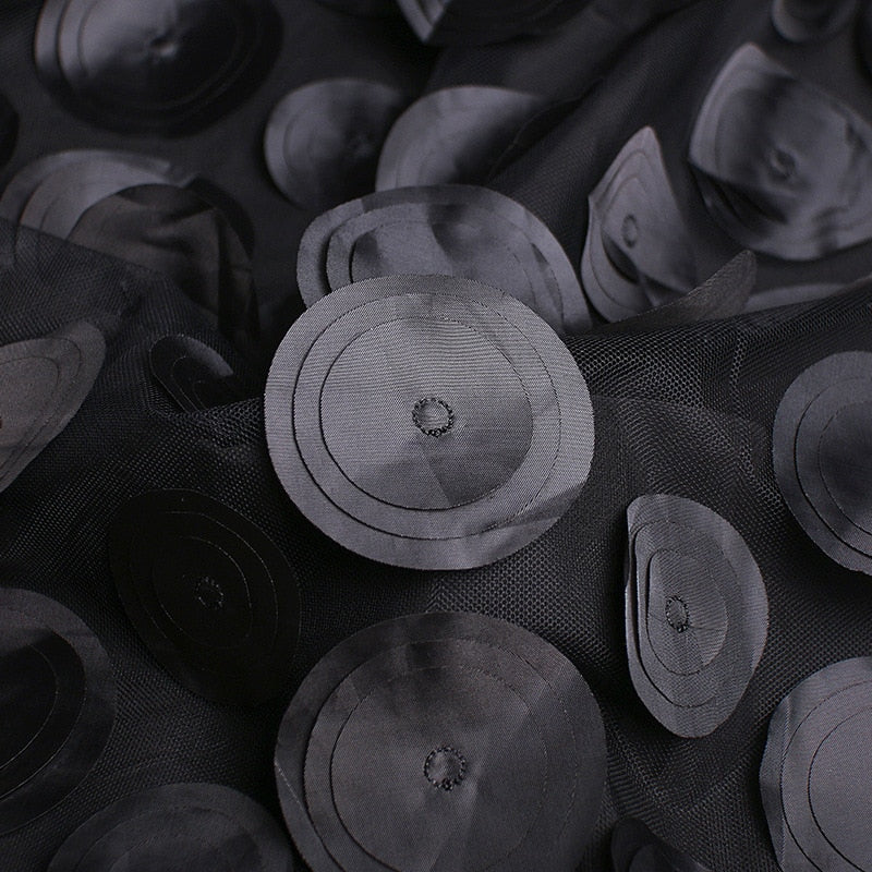 Elegant Midi Klänning för Dam med A-Linje och Långärmad Design i Mesh – Fina Dam Klänningar 6