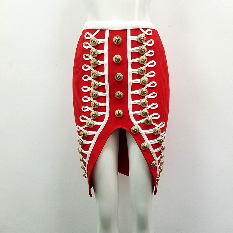 Variant image for Damklänning Bodycon Hög Midja Enfärgad Nylon Polyester Spandex-5