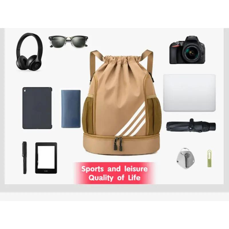 Unisex Sportryggsäck Rymlig Polyester Sportig Design-2