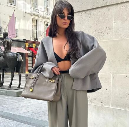 Kvinnors Ulljacka Tidlös Design Högkvalitativt Material 3