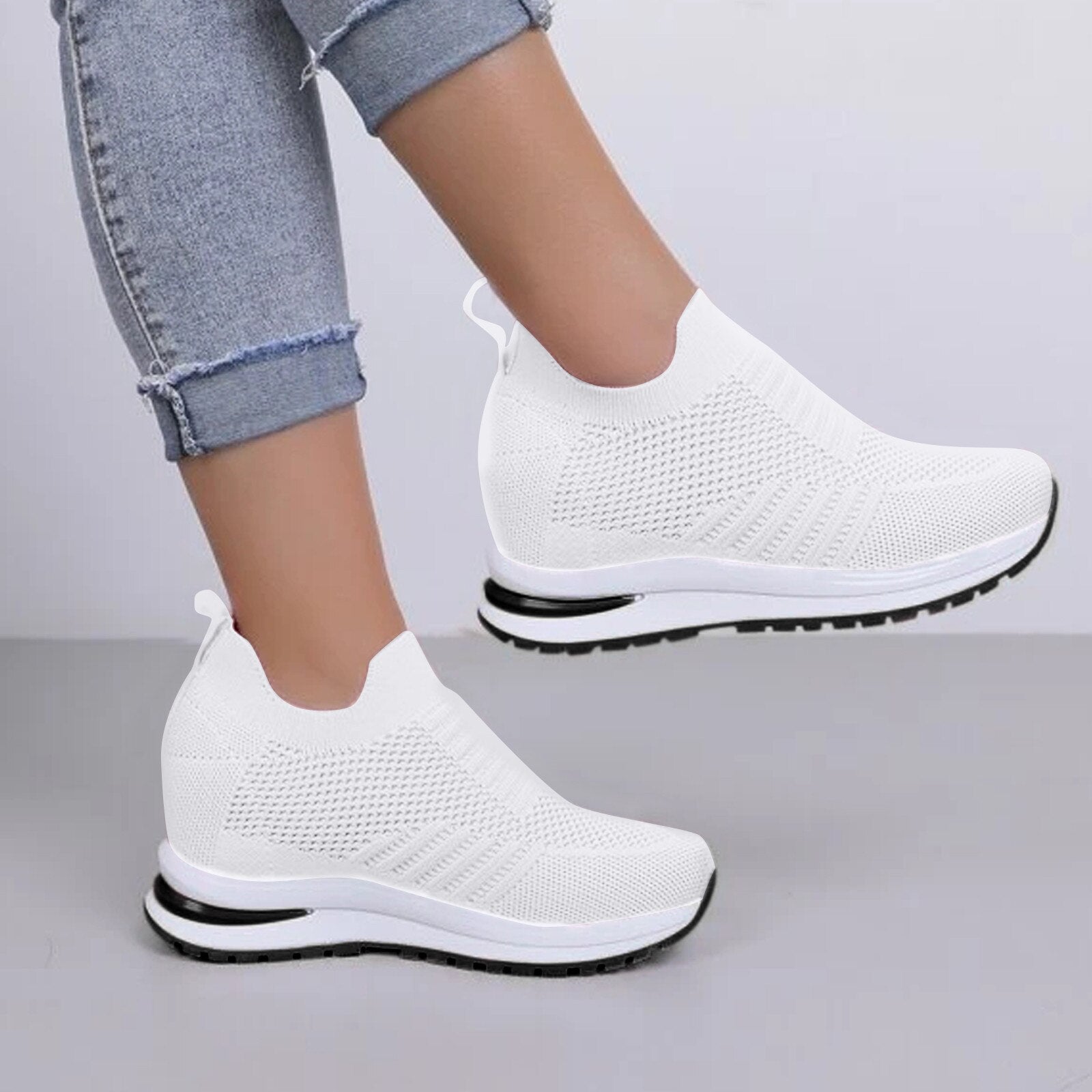 Herrskor Sneakers Mesh Bekväm Design Lätt Syntetmaterial 4