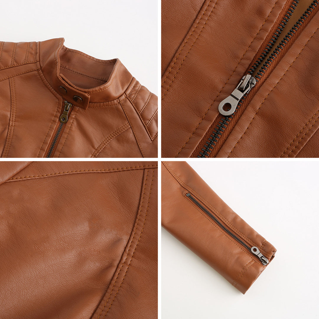 Dam Vindjacka Elegant Polyester för Utomhusbruk-3