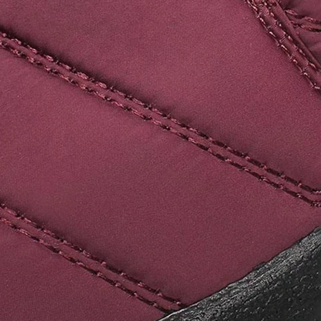 Fodrade Vinterstövlar Dam Vattenavvisande Material Elegant Design 6