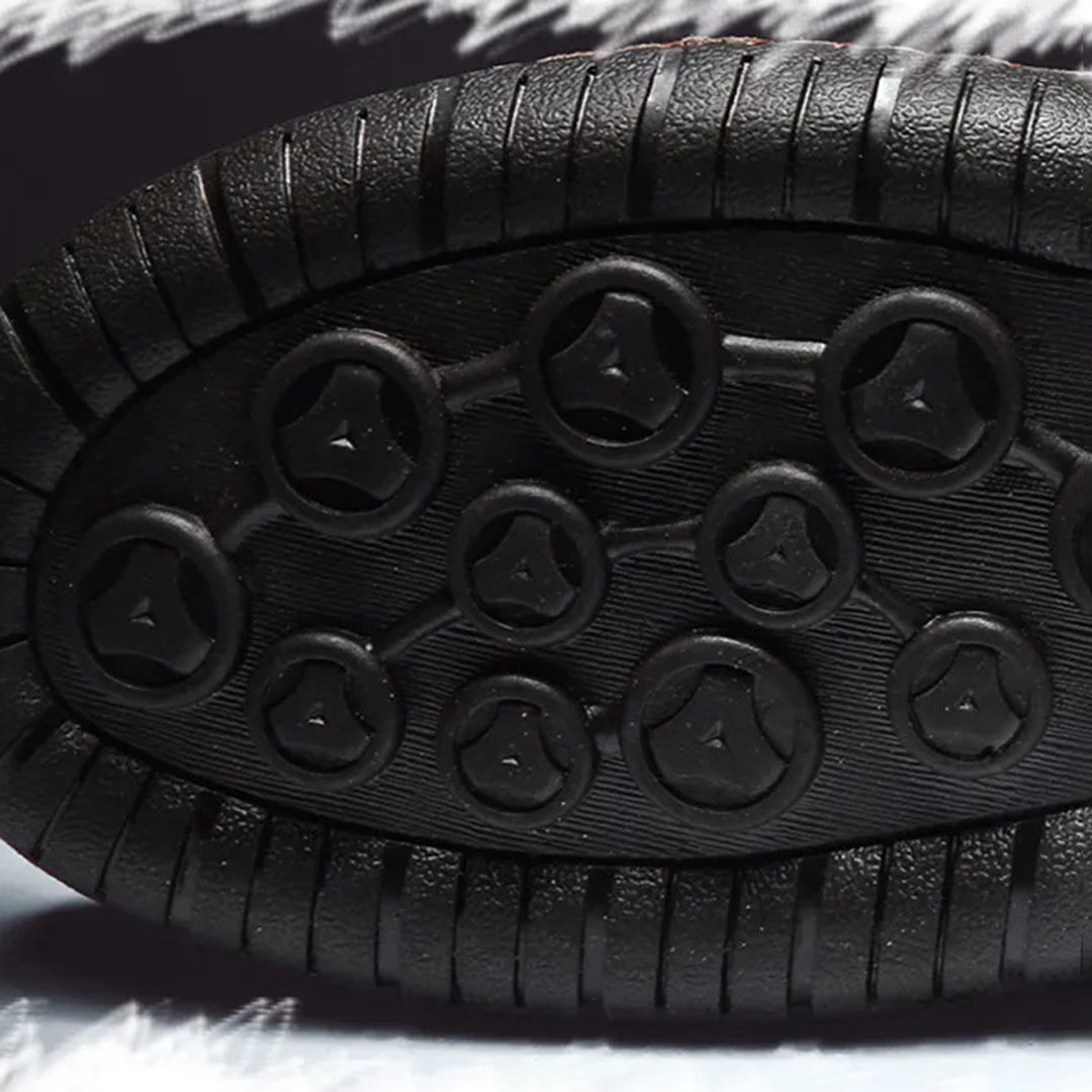 Herr Stövlar Klassisk Stil Läder Högkvalitativt Mjukfoder-5