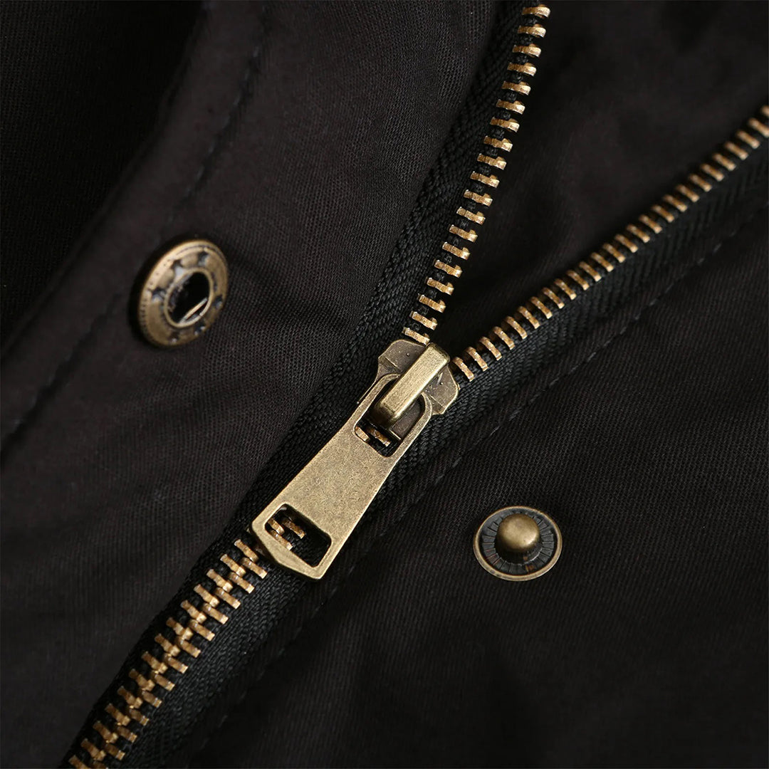 Damjacka Isolerad Elegant Parkajacka Syntetmaterial-6