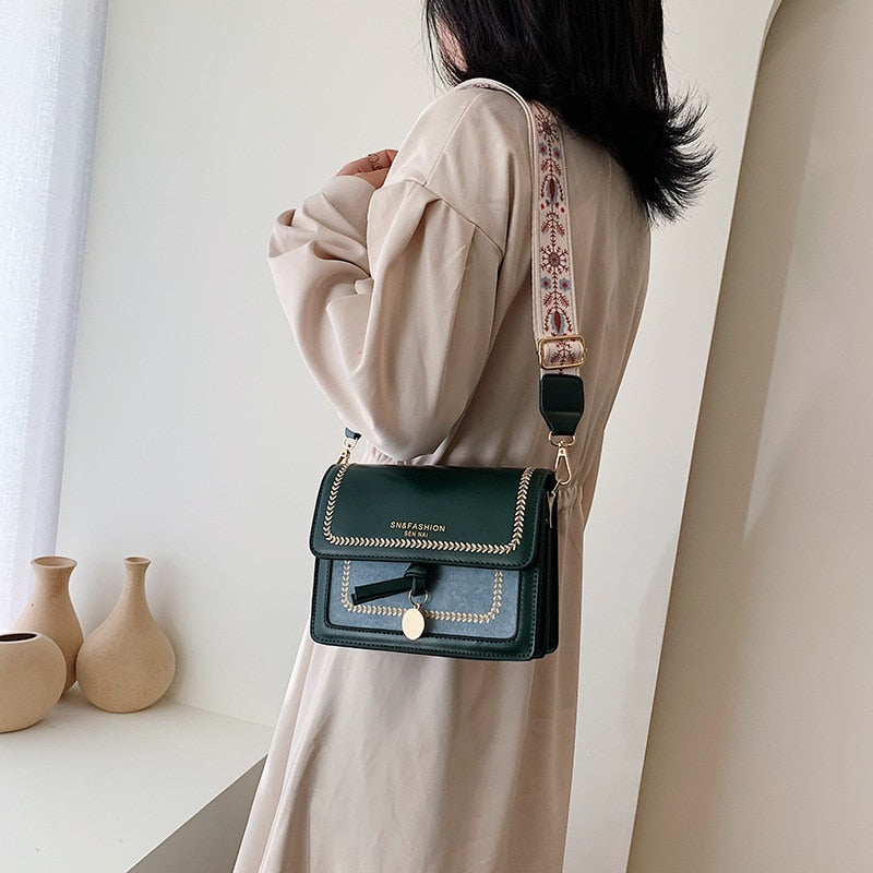 Kvinnor Mini Slingväska Mjuk Polyester-2