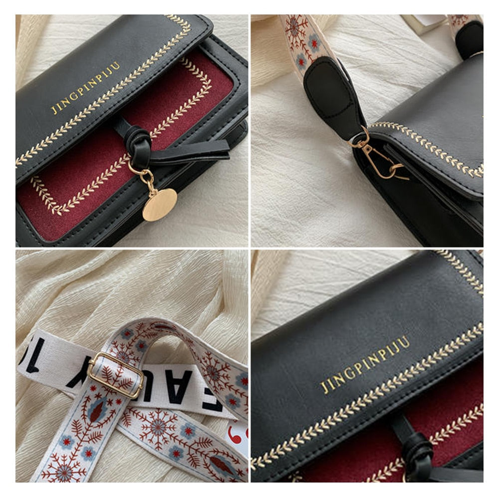 Kvinnor Mini Slingväska Mjuk Polyester-5