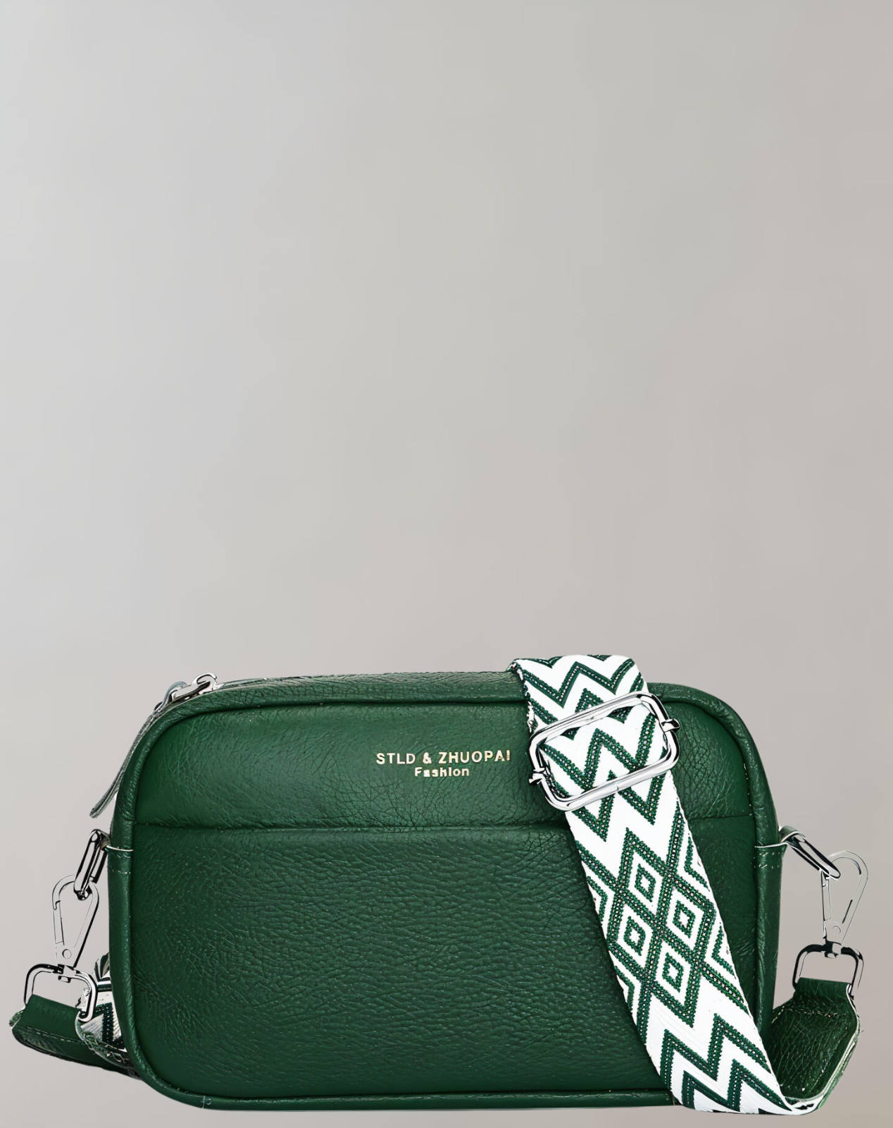 Variant image for Dam Axelväska Rektangulär Vegansk Läder Justerbart Axelband-3