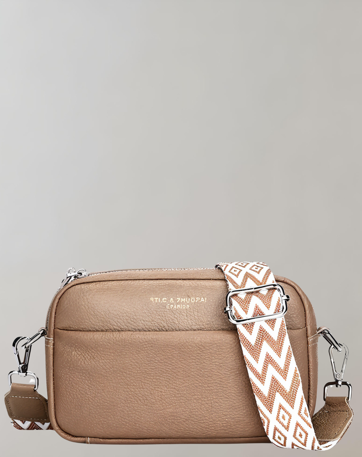 Variant image for Dam Axelväska Rektangulär Vegansk Läder Justerbart Axelband-4