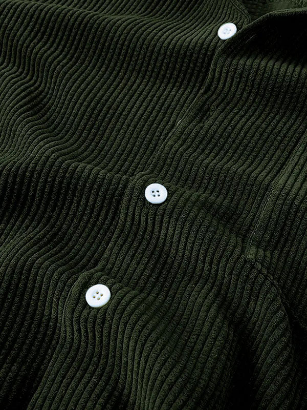 Elegant Sommaruppsättning för Dam med Kortbyxor i 100% Bomullssladd – Bekväm och Tidlös Design, Flera Storlekar 6