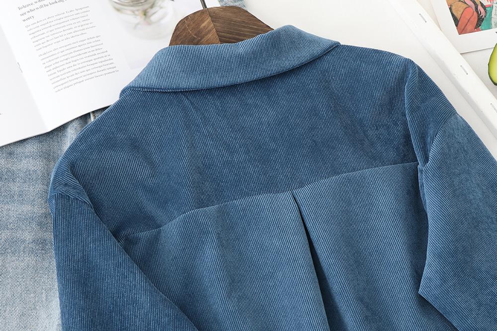 Herrskjorta med Täckbar Krage i Polyester och Bomull – Avslappnad och Stilren Design, Normal Passform 4