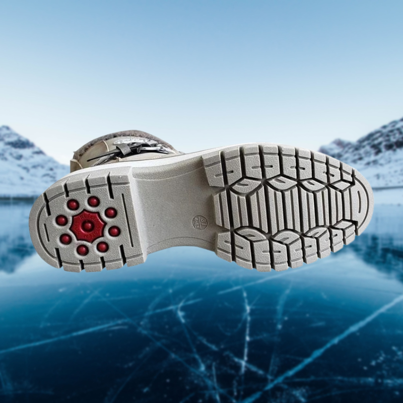 Dam Stövlar Spetsstövlar Med Stickad Manschett Syntetisk-2