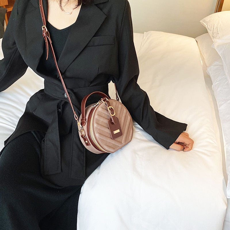 Dam Axelväska Glittrande PU med Justerbart Axelband-4