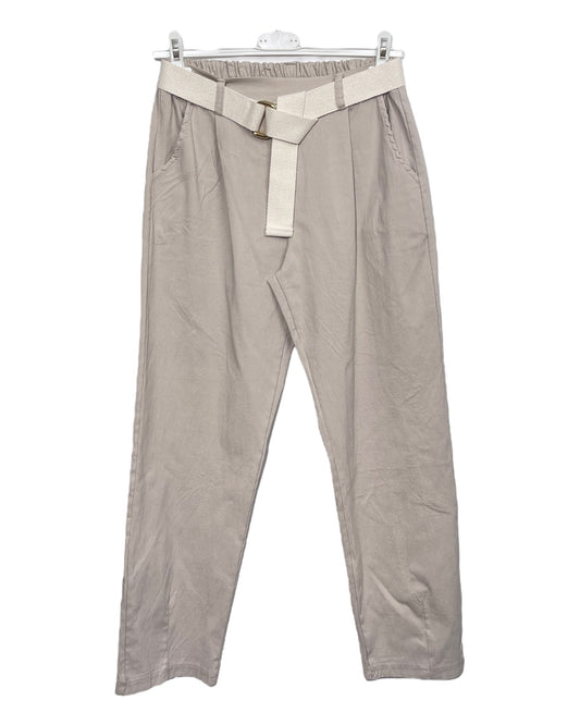 Dam Byxor Med ResÄr I Midjan Snygga Stretchiga Material-1