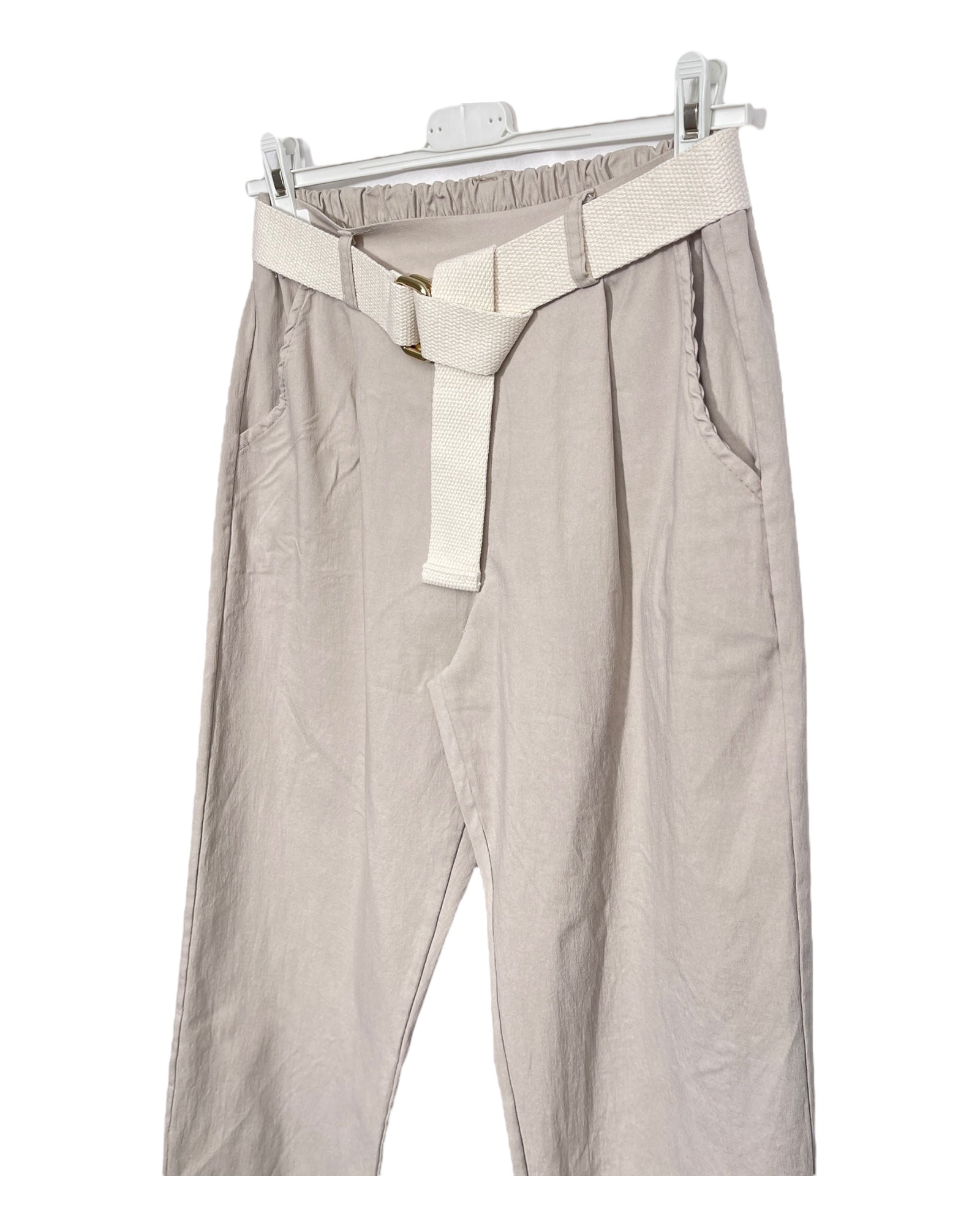 Dam Byxor Med Resår I Midjan Snygga Stretchiga Material-3