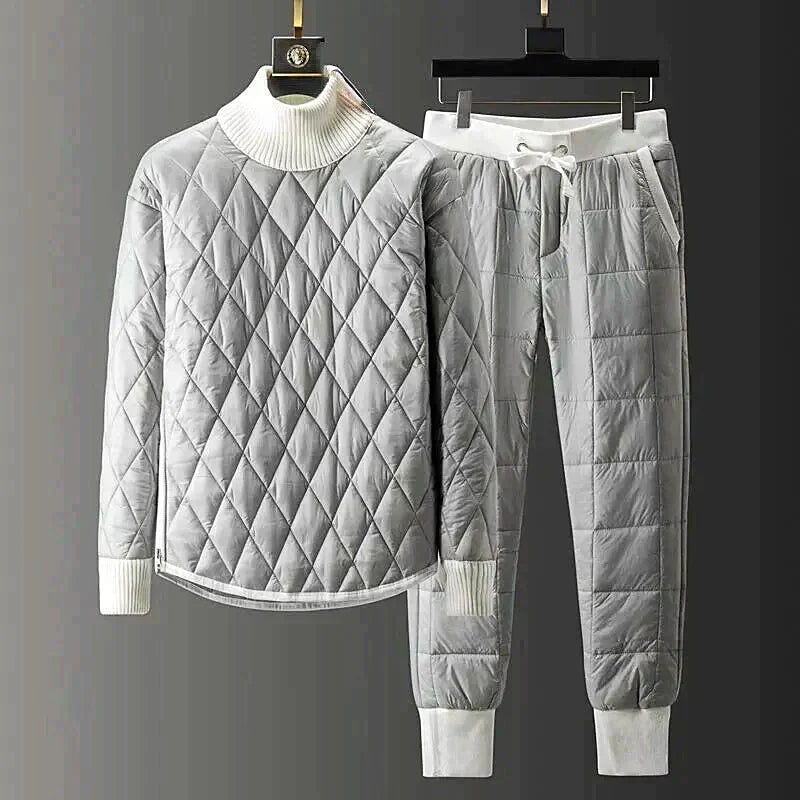 Variant image for Kvinnors Vinteruppsättning Turtleneck Termisk Velor-4