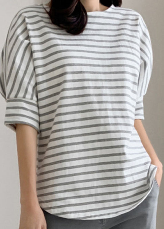 Vit Dam Blus LĂ€tt och Elegant 100% Polyester-1