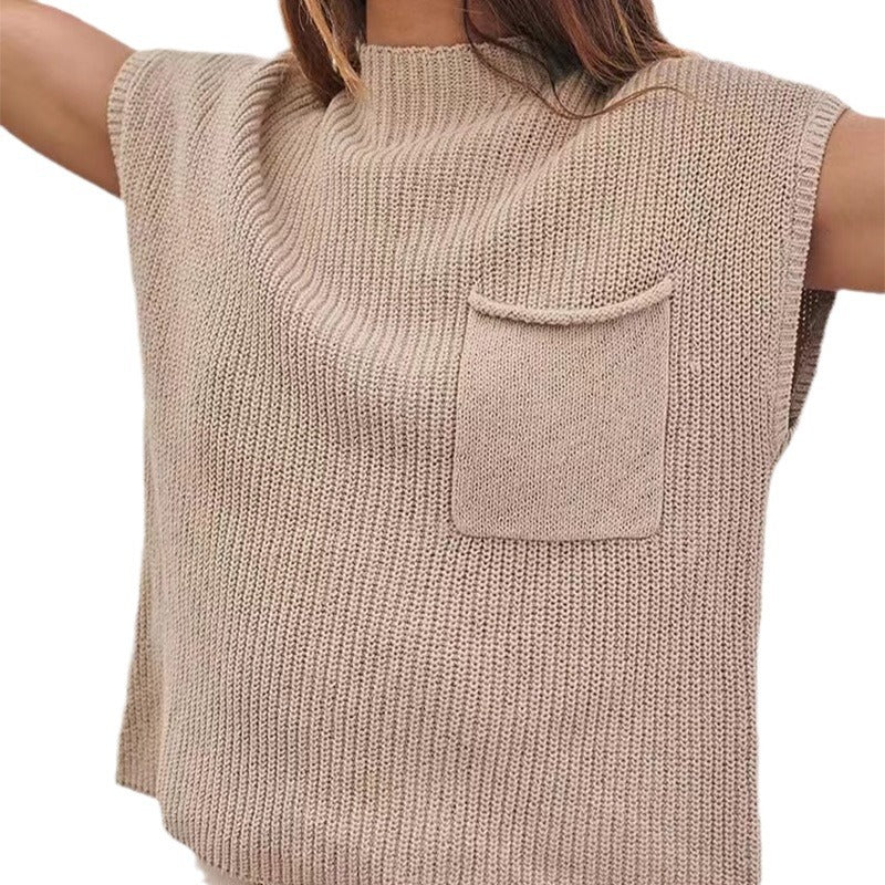 Dam Casual Loose Outfit Rund Halsringning Bomull 3