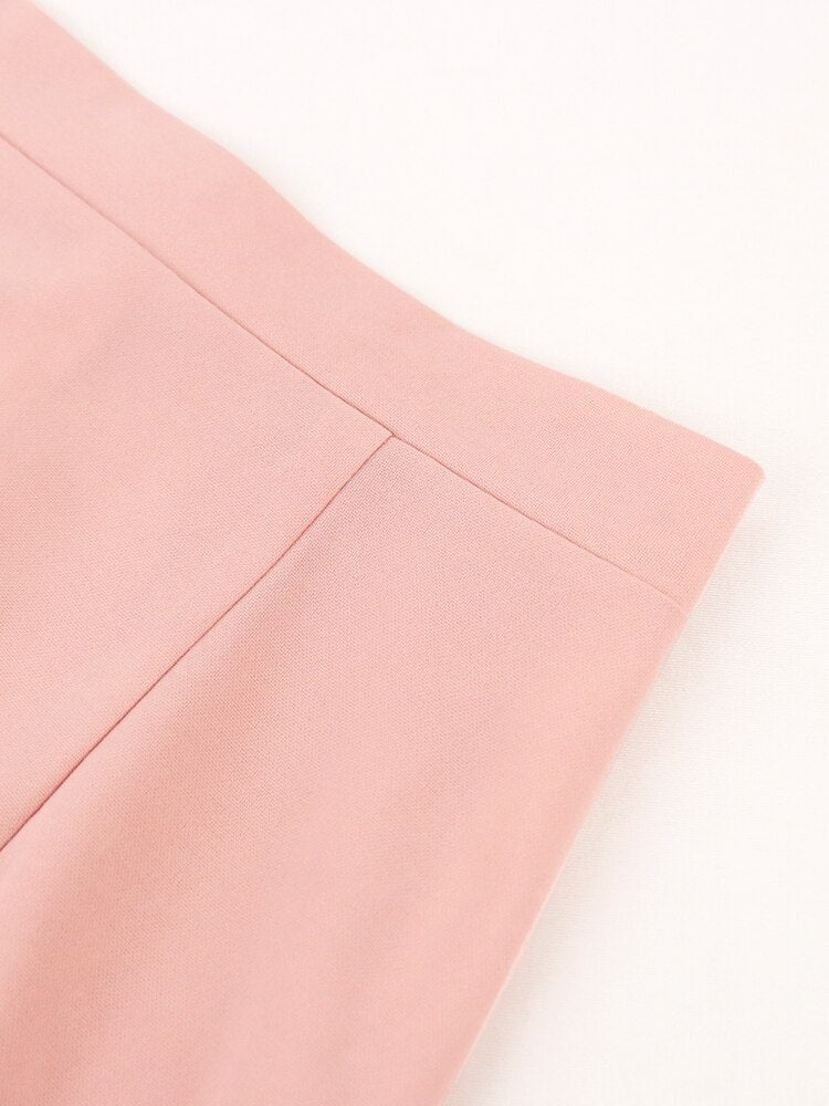 Dam Midi Rock Ruffled Bomullsblandning 5