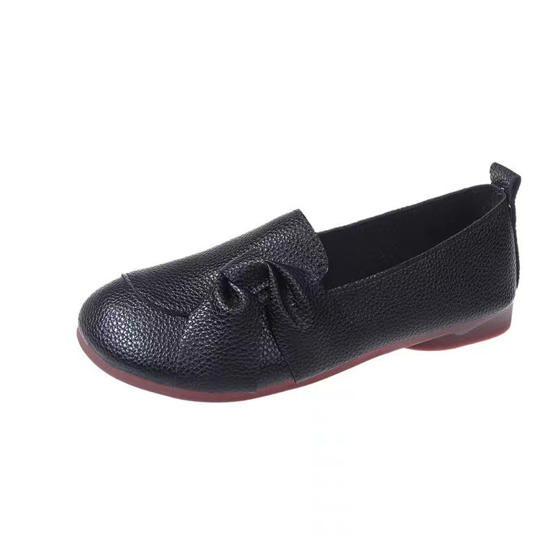 Dam Sandaler Klassisk Design Syntetiskt Läder 0