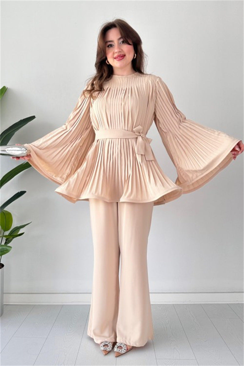 Dam Set med Spets Långa Ärmar Polyester 3