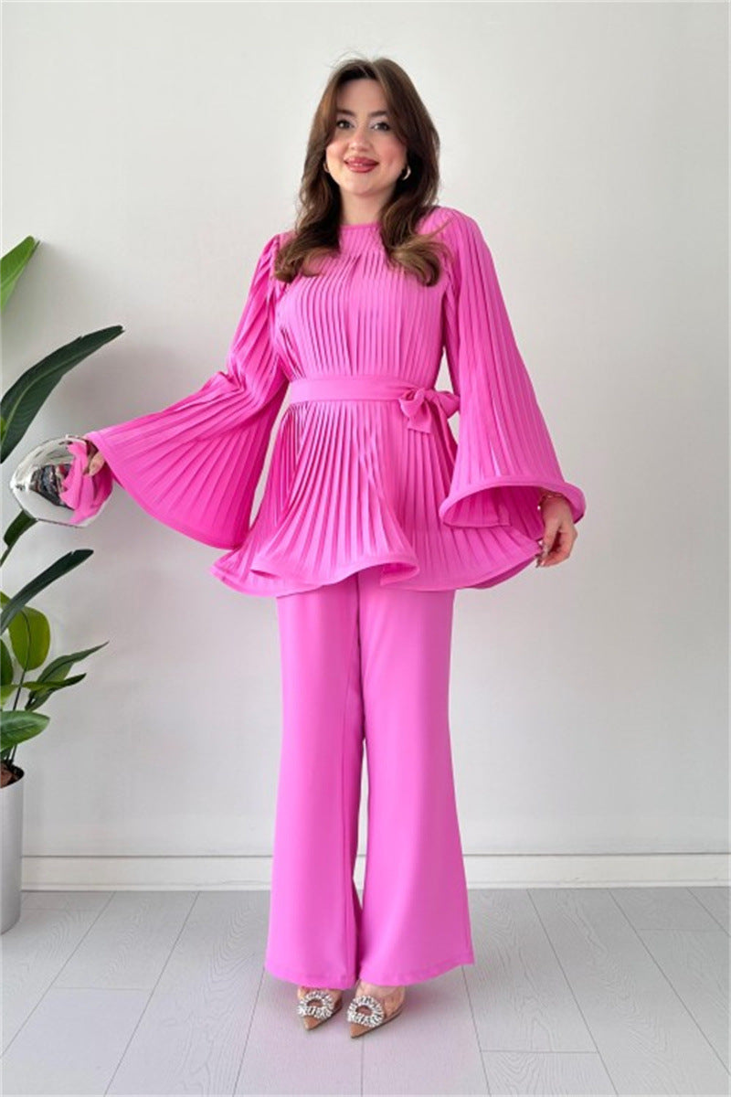 Dam Set med Spets Långa Ärmar Polyester 5