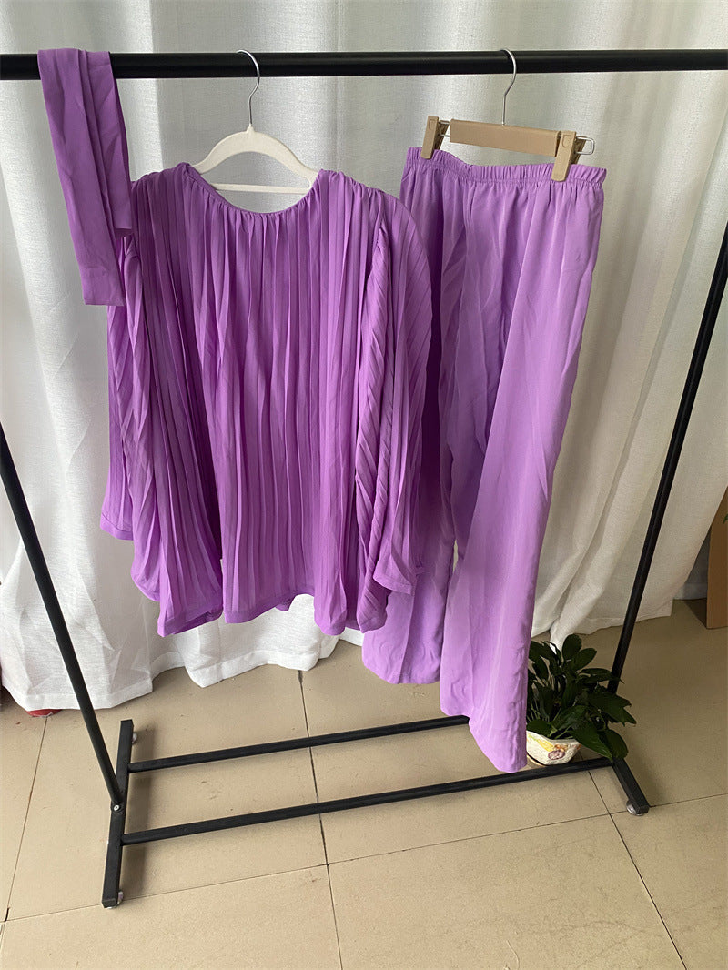 Dam Set med Spets Långa Ärmar Polyester 7