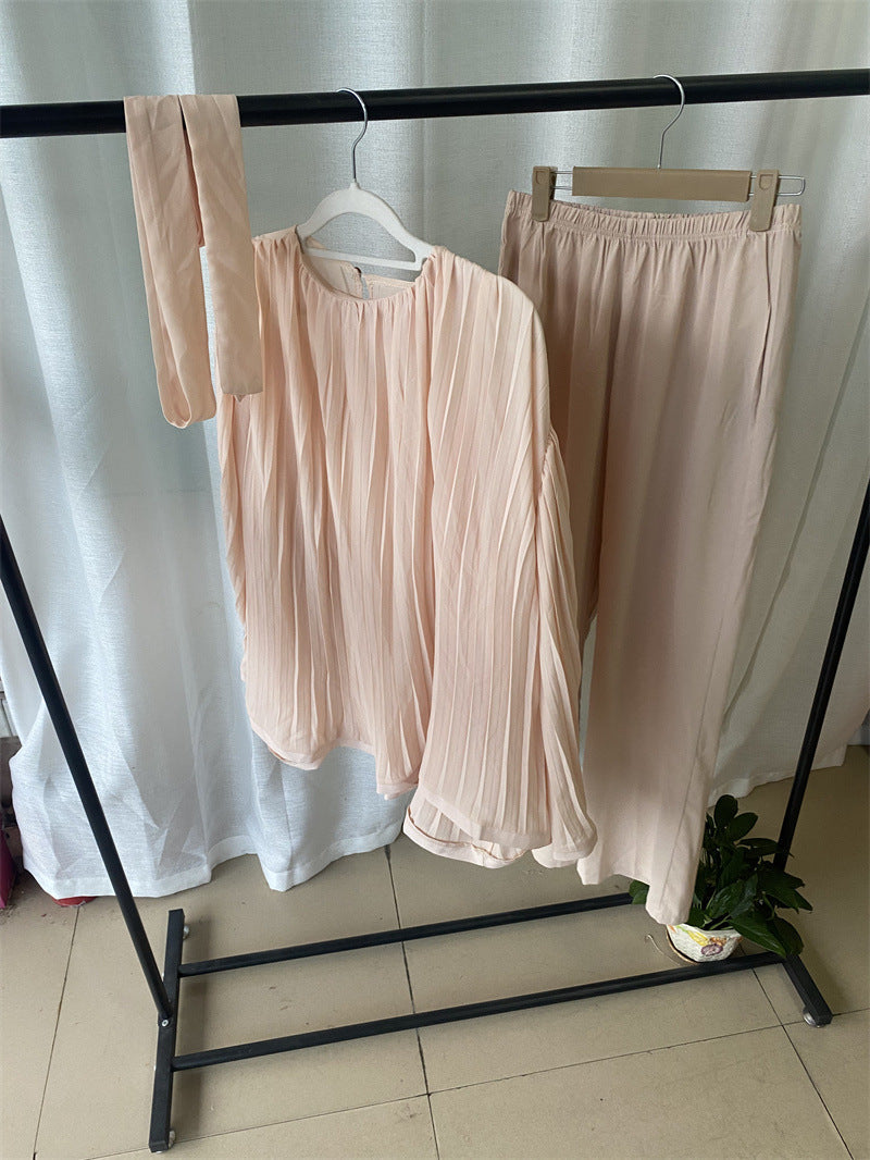 Dam Set med Spets Långa Ärmar Polyester 9