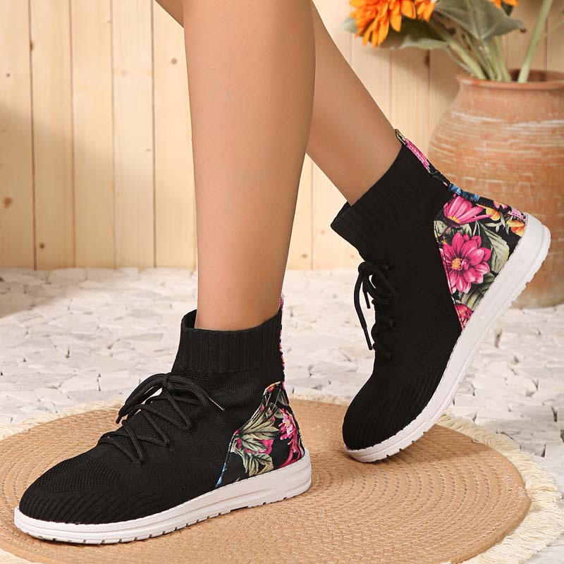 Dam Sneakers Mesh Avslappnad Stil Lätt Komfort 2