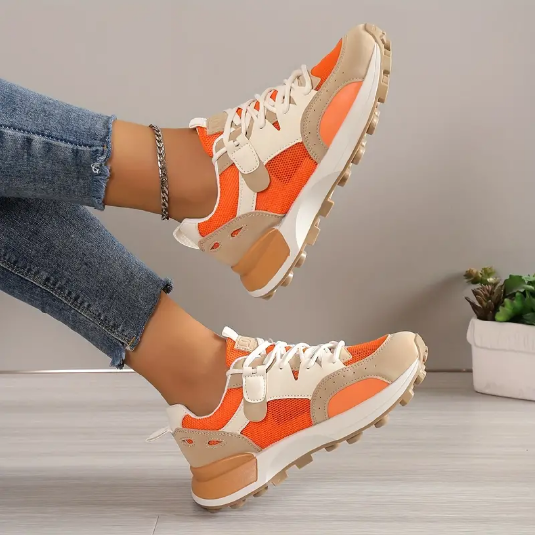 Dam Sneakers Sportset Lätt Syntetmaterial 2