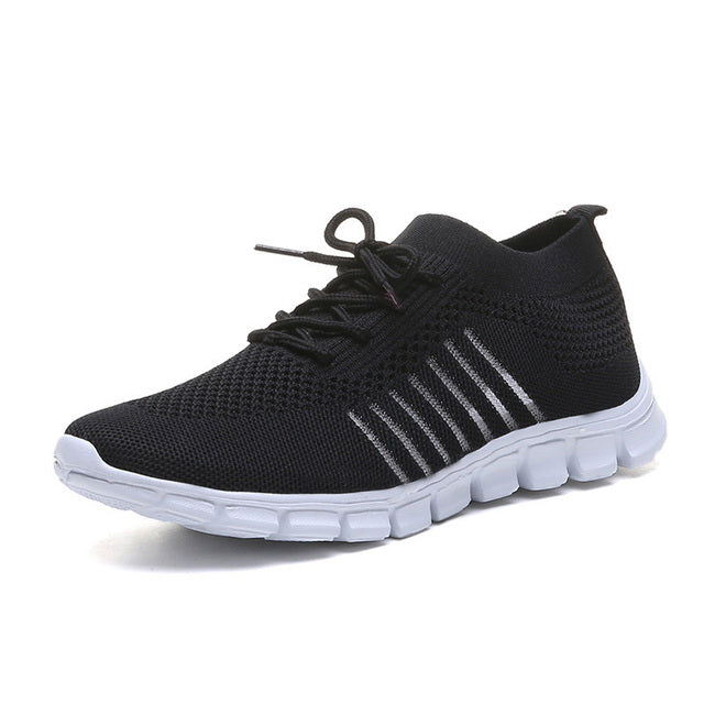 Dam Sneakers Trendig Design Ergonomisk Fotbädd Textil och Syntet 5