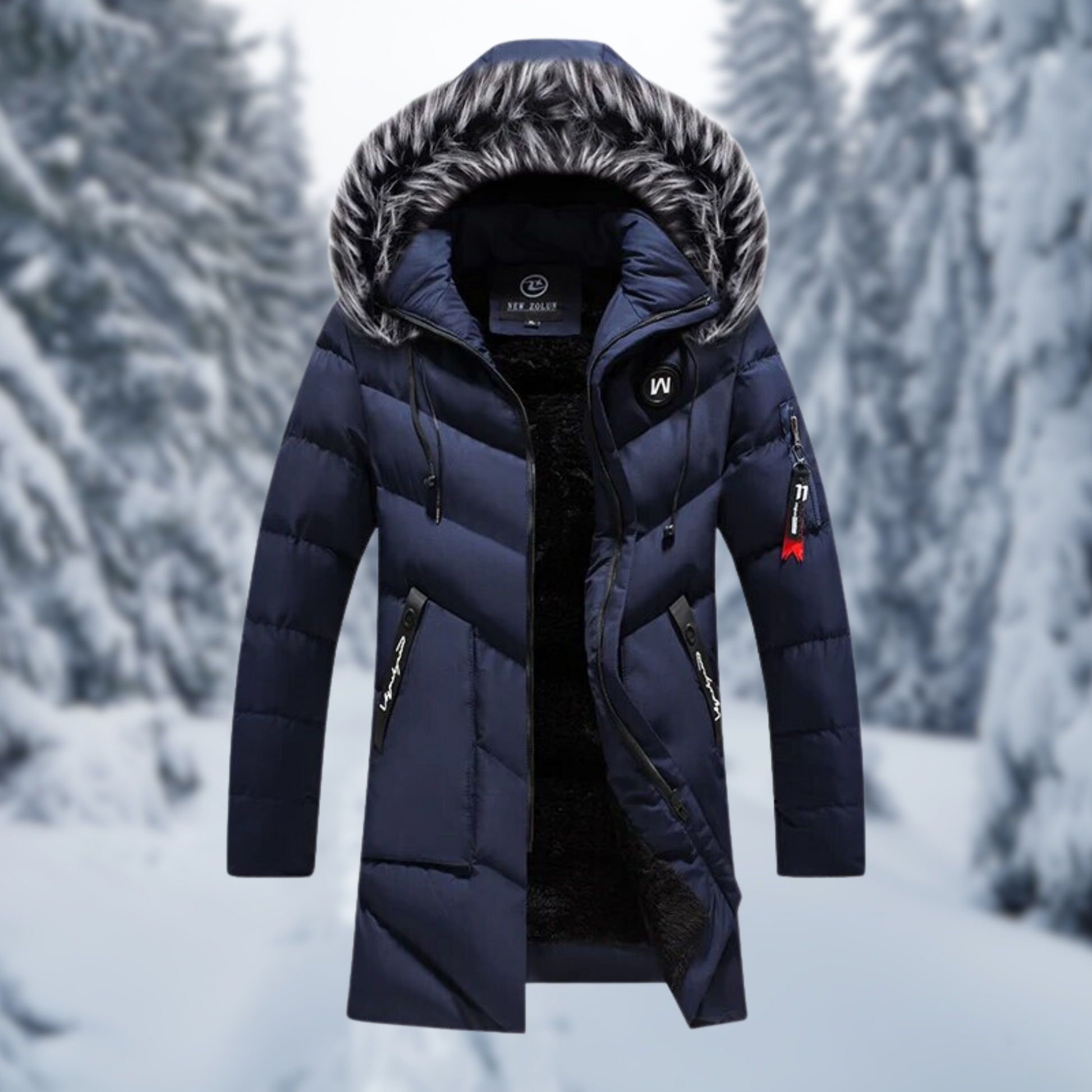 Dam Vinterjacka Vatterad Modern Polyester 2