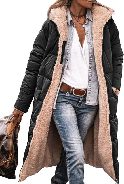 Variant image for Damjacka Vändbar Pufferjacka i Högkvalitativ Polyester-7