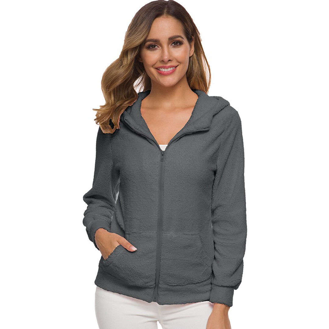 Variant image for Damjacka Hooded Avslappnad Polyester för Kalla Dagar-33