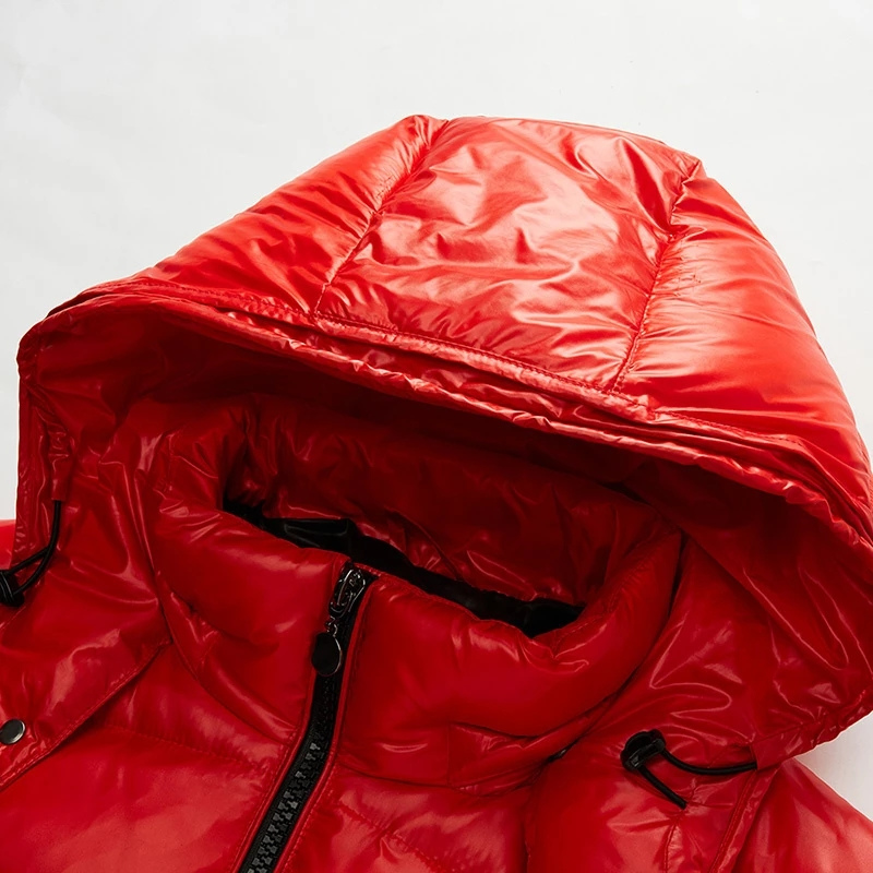 Damjacka Elegant Vattenavvisande Polyester Med Nedfyllning-4