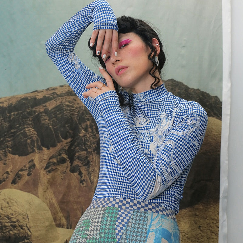 Långärmad Turtleneck Skjorta för Barn i Mjuk Bomullsjersey – Bekväm och Stilren Casual Design 3