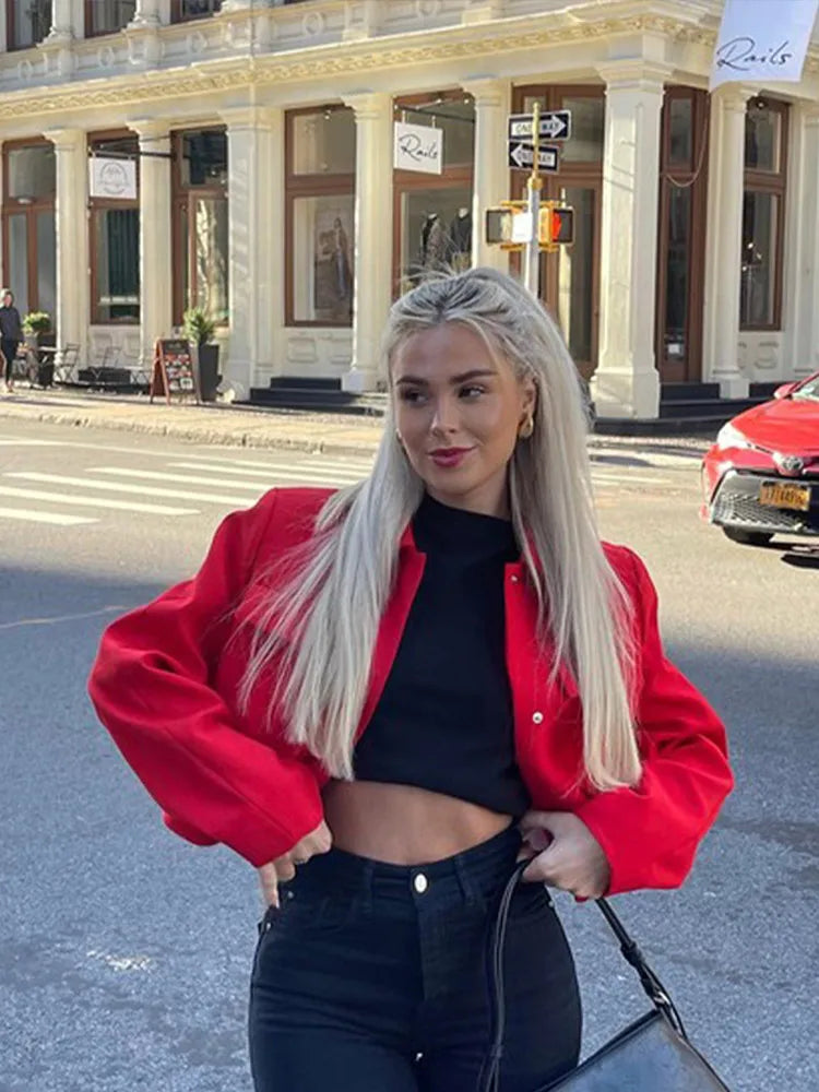 Dam Vårrock Reversibel Krage Polyester Smal Passform 2