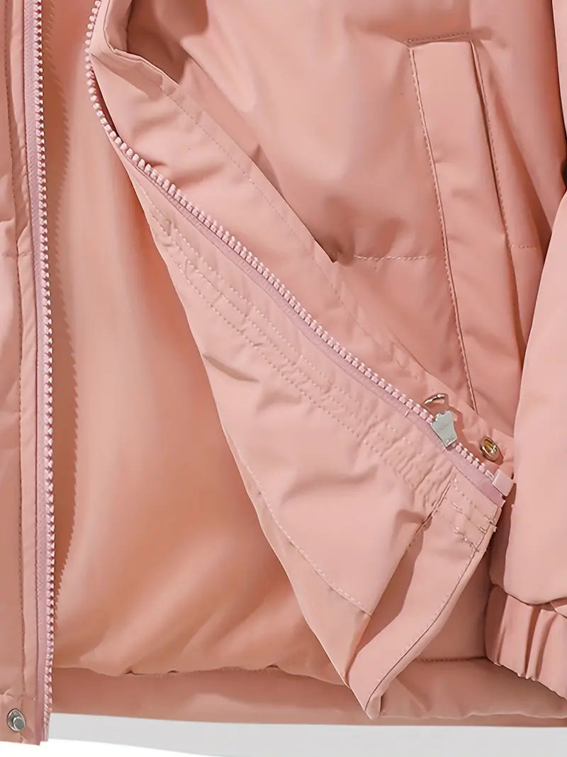 Dam Huvjacka Klassisk Polyester Vattentät-4