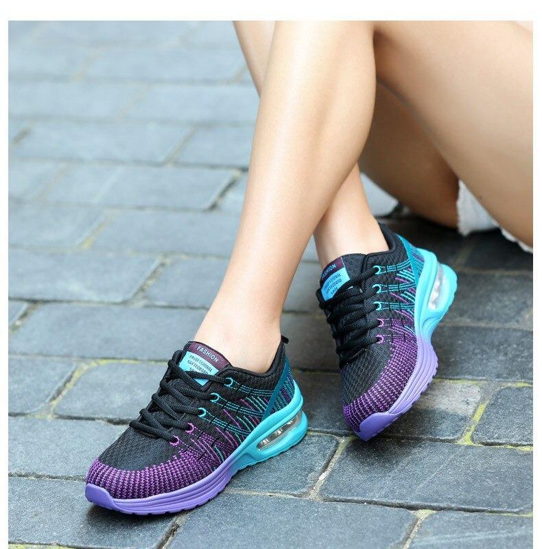 Variant image for Kvinnors Sneakers Trendig Andningsbar Design Hållbara Material-17