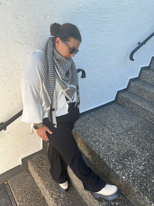 Byxor Dam Plusstorlek Mjukisbyxor Slangdesign 100% Bomull-1