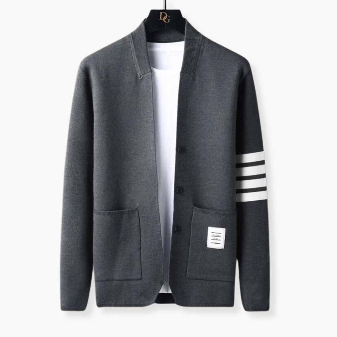 Herr Kofta Mjuk Polyester Minimalistisk Design-6