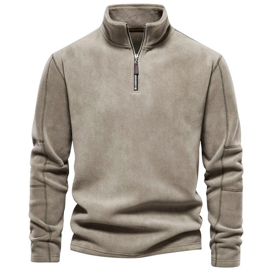 Fleecetröja Dam Hög Krage Mjuk Polyester för Vinterkomfort-1