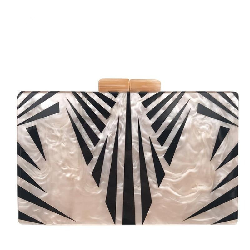 Kvinnors Koppling Geometrisk Mönster Hård PVC-2