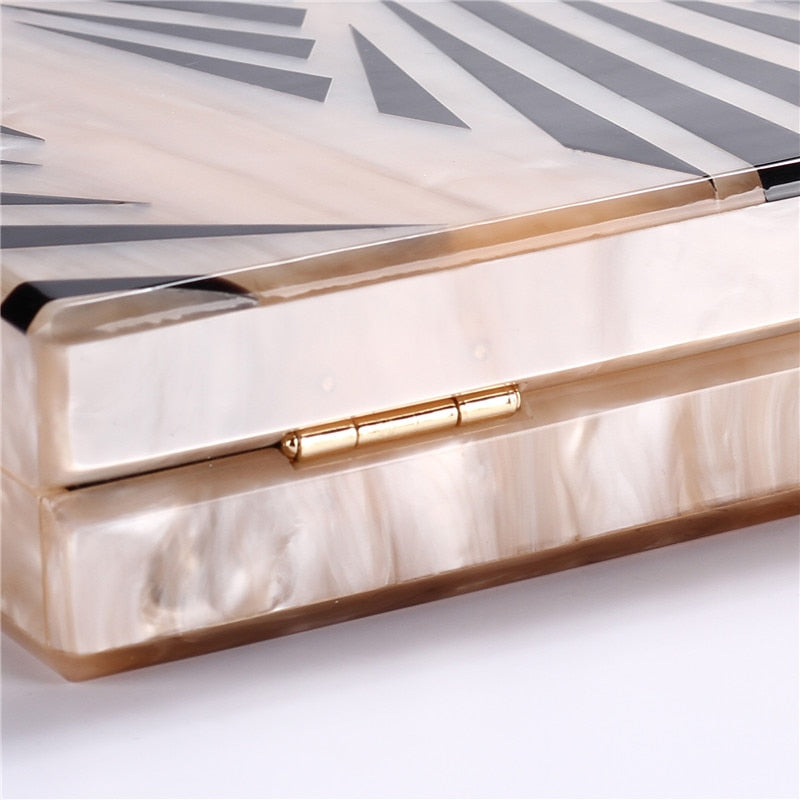 Kvinnors Koppling Geometrisk Mönster Hård PVC-5