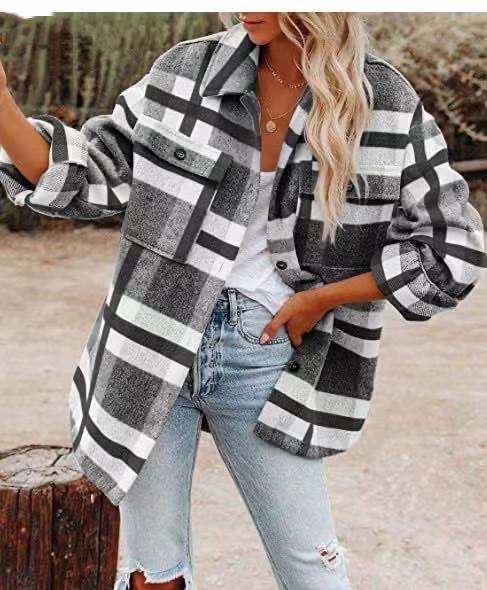Dam Vinterjacka Modern Stil Polyester Elegant Design 2