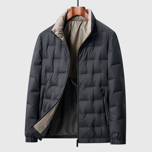 Herrjacka Vinter Vattentålig Dunfyllning Modern Design-1